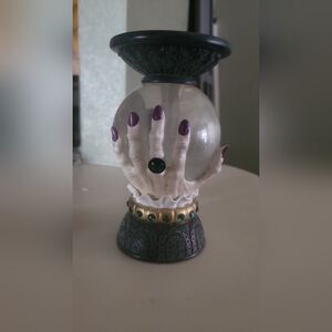Bath and Body Fortune Teller candle holder. Perfect for Halloween!